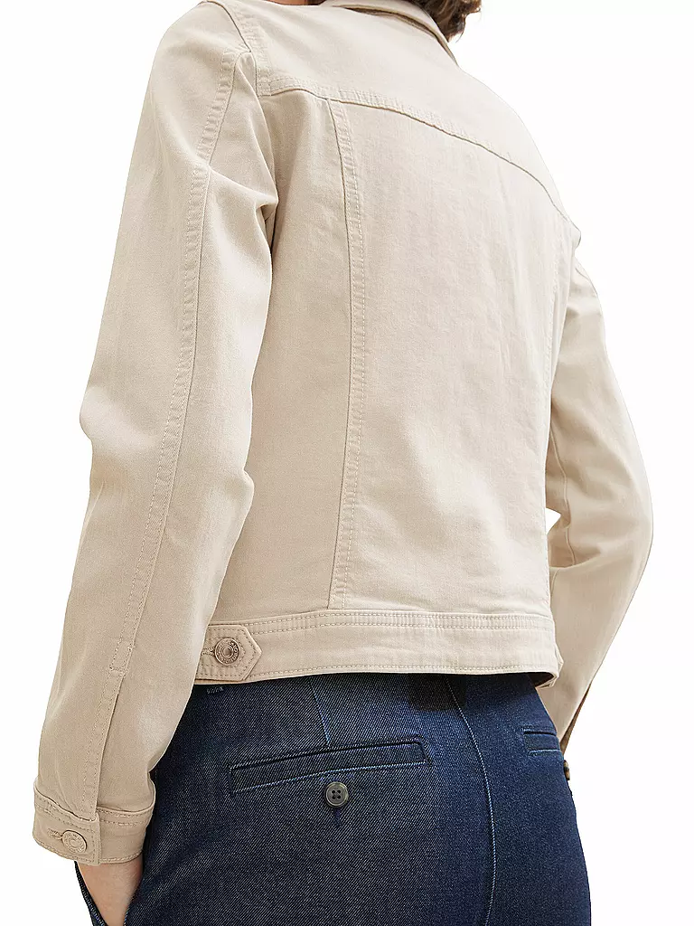 TOM TAILOR Jeansjacke beige