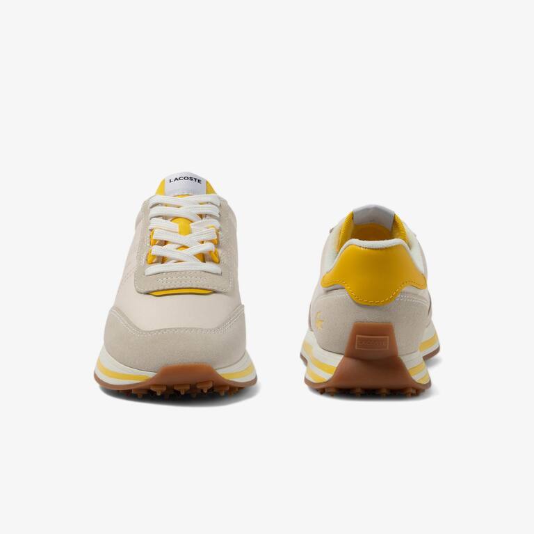 Sneakers L-Spin femme en cuir et textile Sneakers - Blanc - Lacoste - Femme
