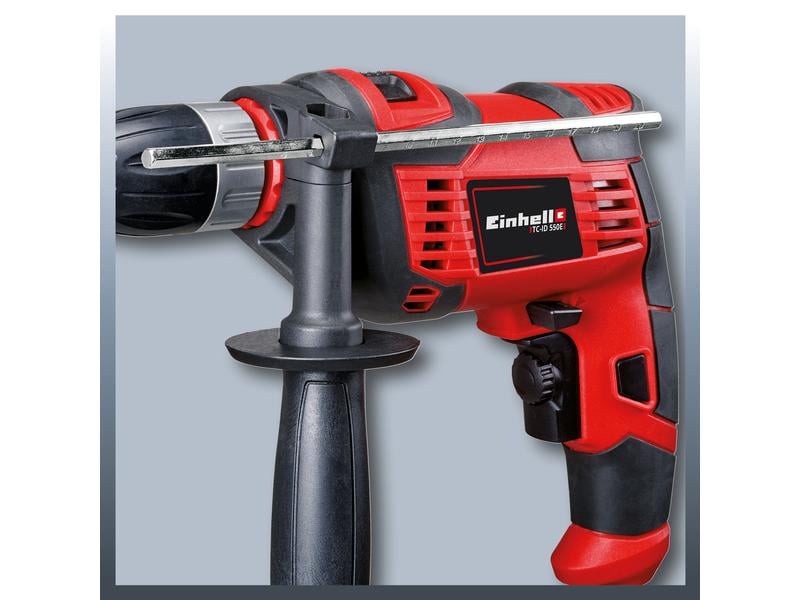 Einhell Schlagbohrmaschine TC-ID 550 E Kompakte Schlagbohrmaschine für Anfänger und versierte Handwerker