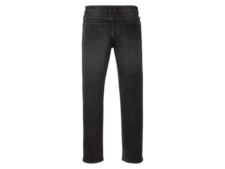 Jeans voor heren, straight fit, biokatoen en elastaan