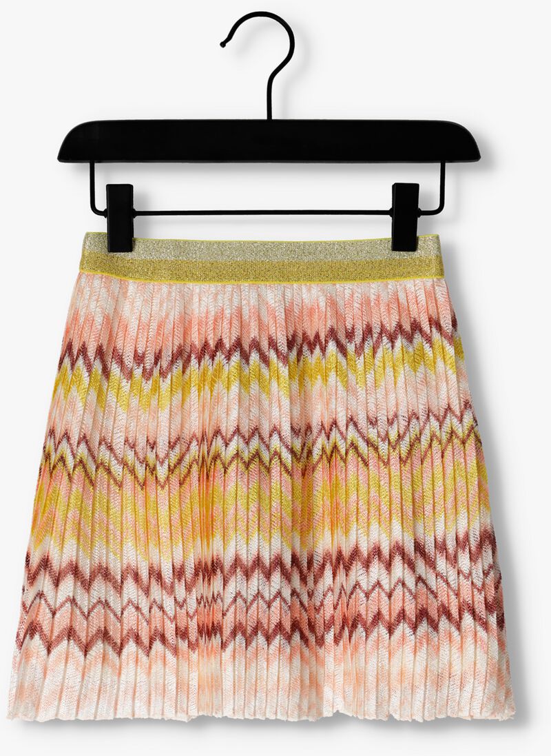 LIKE FLO multi like flo pliss&eacute; rok fancy plisse skirt