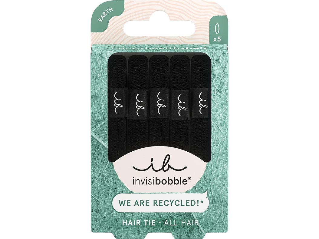 ELÁSTICOS INVISIBOBBLE ECOTIE PRETO X5