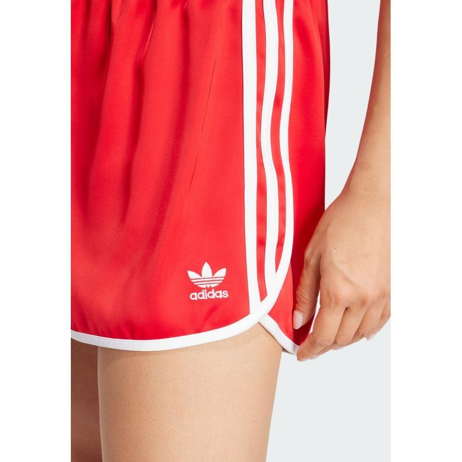 adidas Short Running Adicolor 3-Stripes Sprinter - Rouge/Blanc