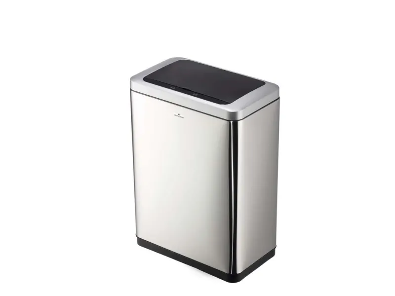 Durable 342423, 40 L, Rektangulær, Rustfrit stål, Sølv, Sensor, ??