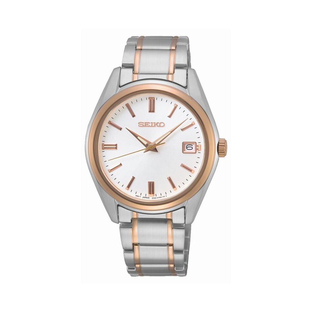 Montre Seiko Classique Blanc