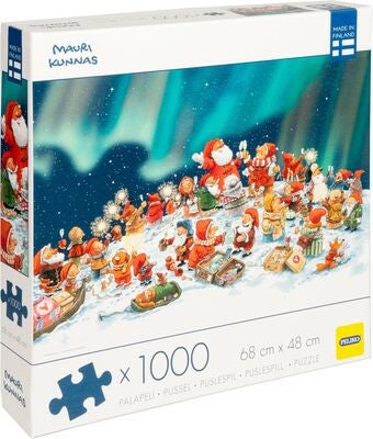 Peliko Mauri Kunnas Julepuslespill 1000 Brikker