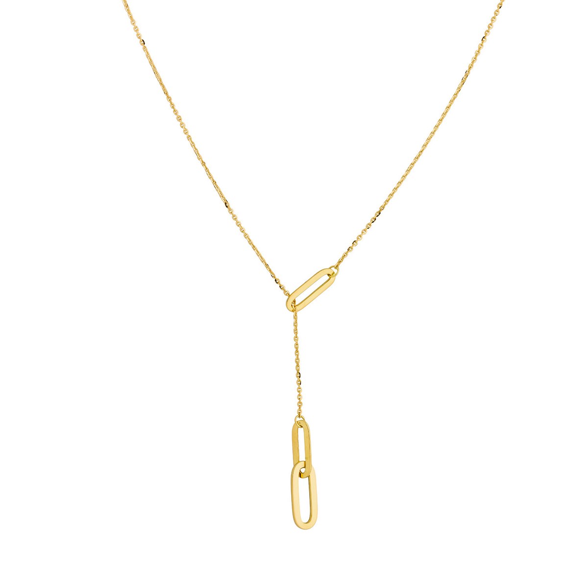 Collier Brillaxis Cravate or 18 carats
