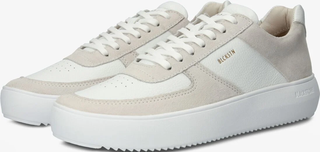 BLACKSTONE witte blackstone lage sneakers marly