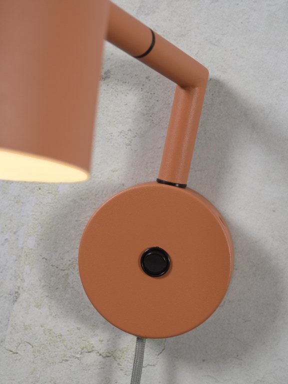 It's about Romi Marseille wandlamp zwart