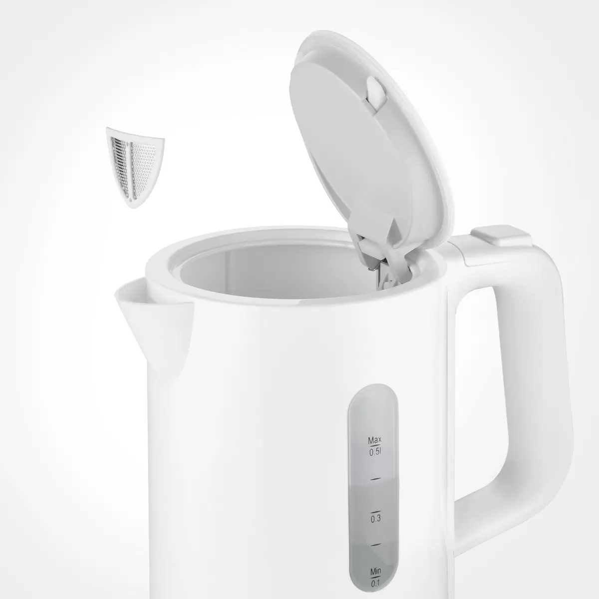 Wasserkocher bis 1 Liter Severin WK3462 blau,weiss