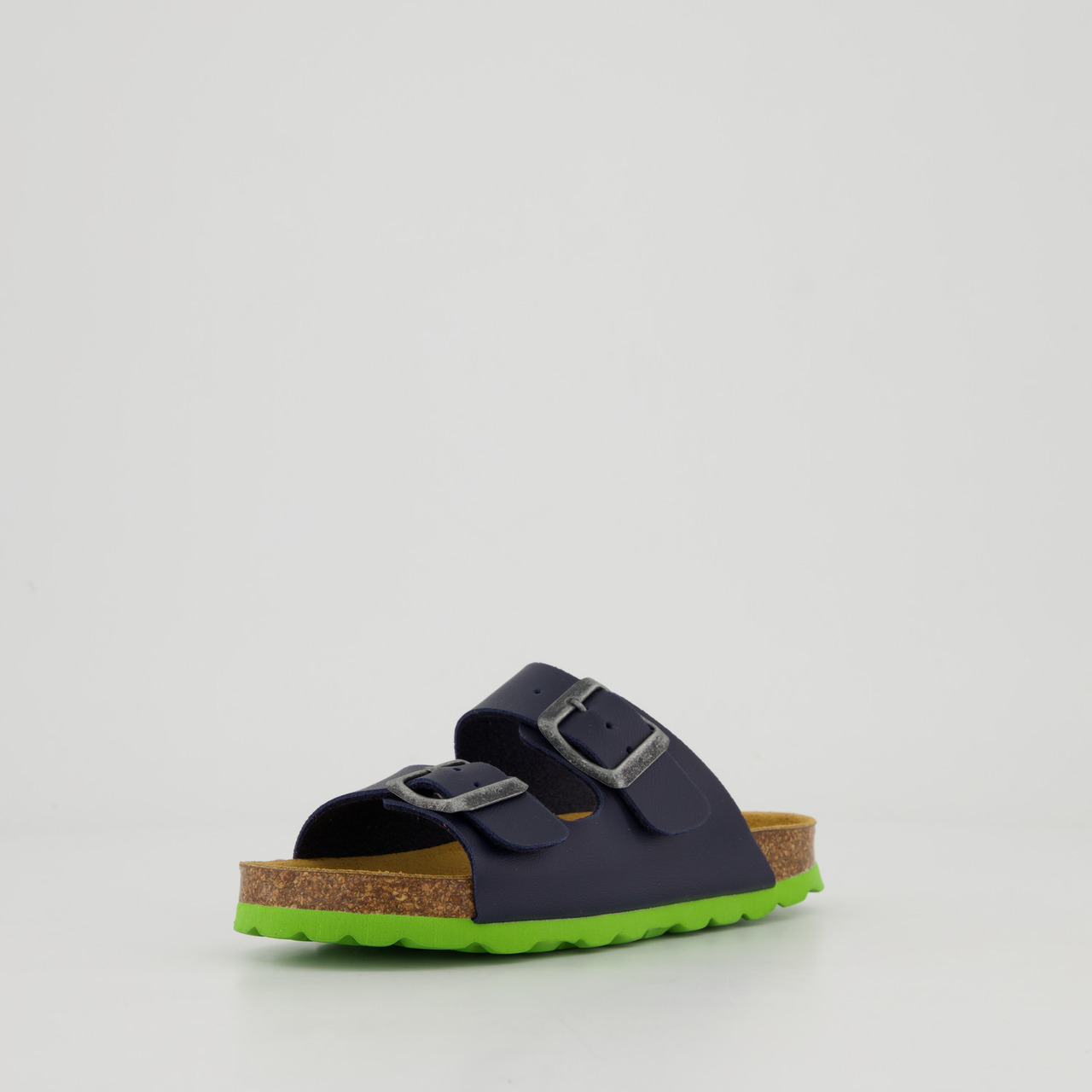 Longo Tieffußbett Pantolette,blau