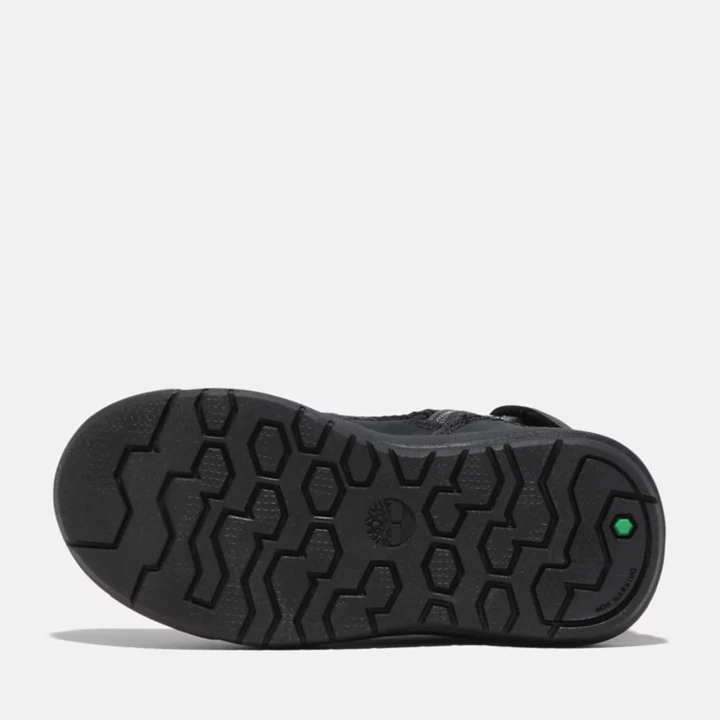 6-inch Boot zippée sur le côté Seneca Bay pour tout-petit en noir