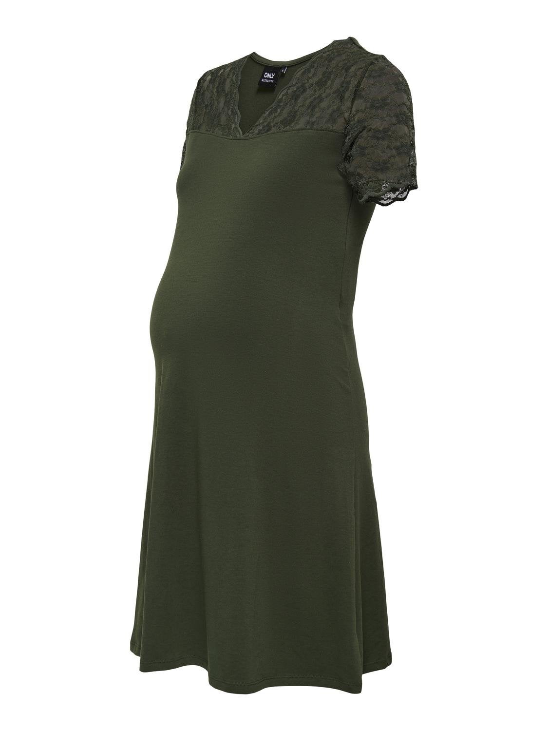OLMCHICA Kurzes Kleid Rosin