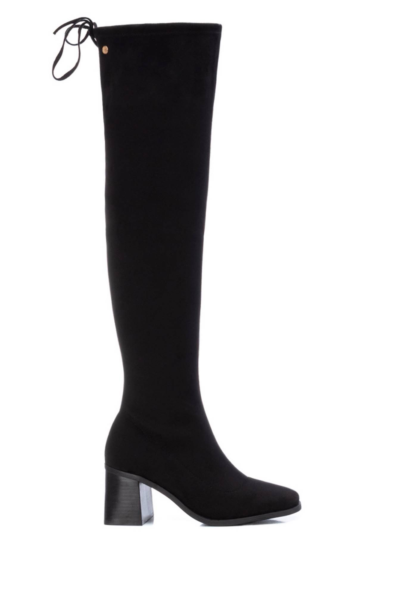 Bota feminina de camurça