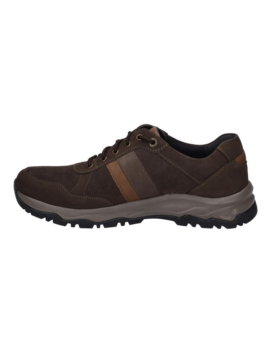 Halbschuh Leroy 56, braun-kombi