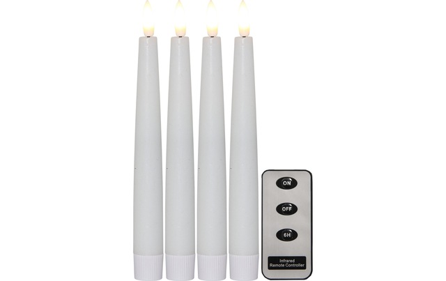 Parforce Traditional Hunting LED-Kerze »Star Trading LED-Stabkerzen Set Din«