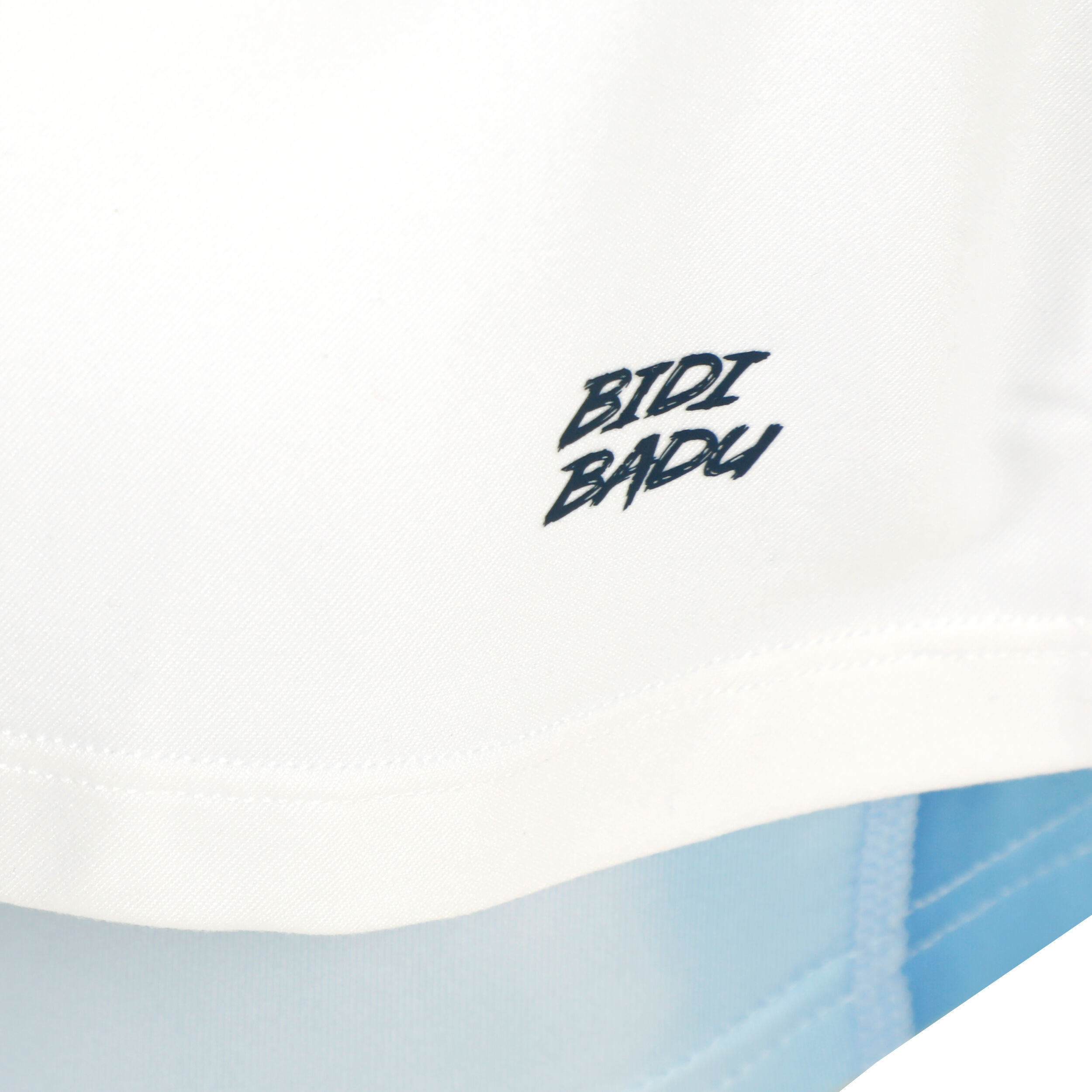 BIDI BADU Watercolour Printed Wavy Jupe Femmes - Blanc , Bleu