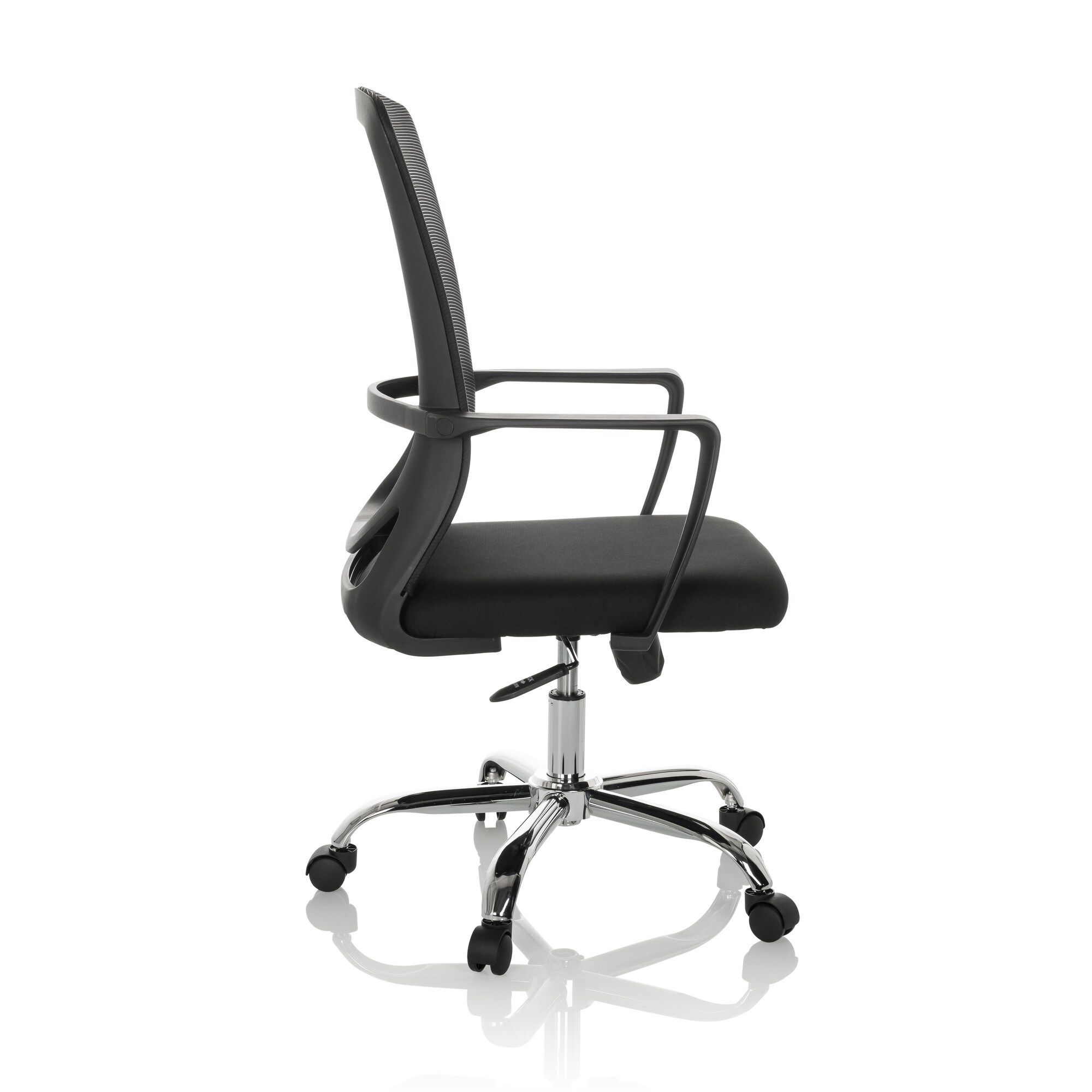 Home Office Bürostuhl STAR-TEC S Stoff/Netzstoff mit Armlehnen hjh OFFICE