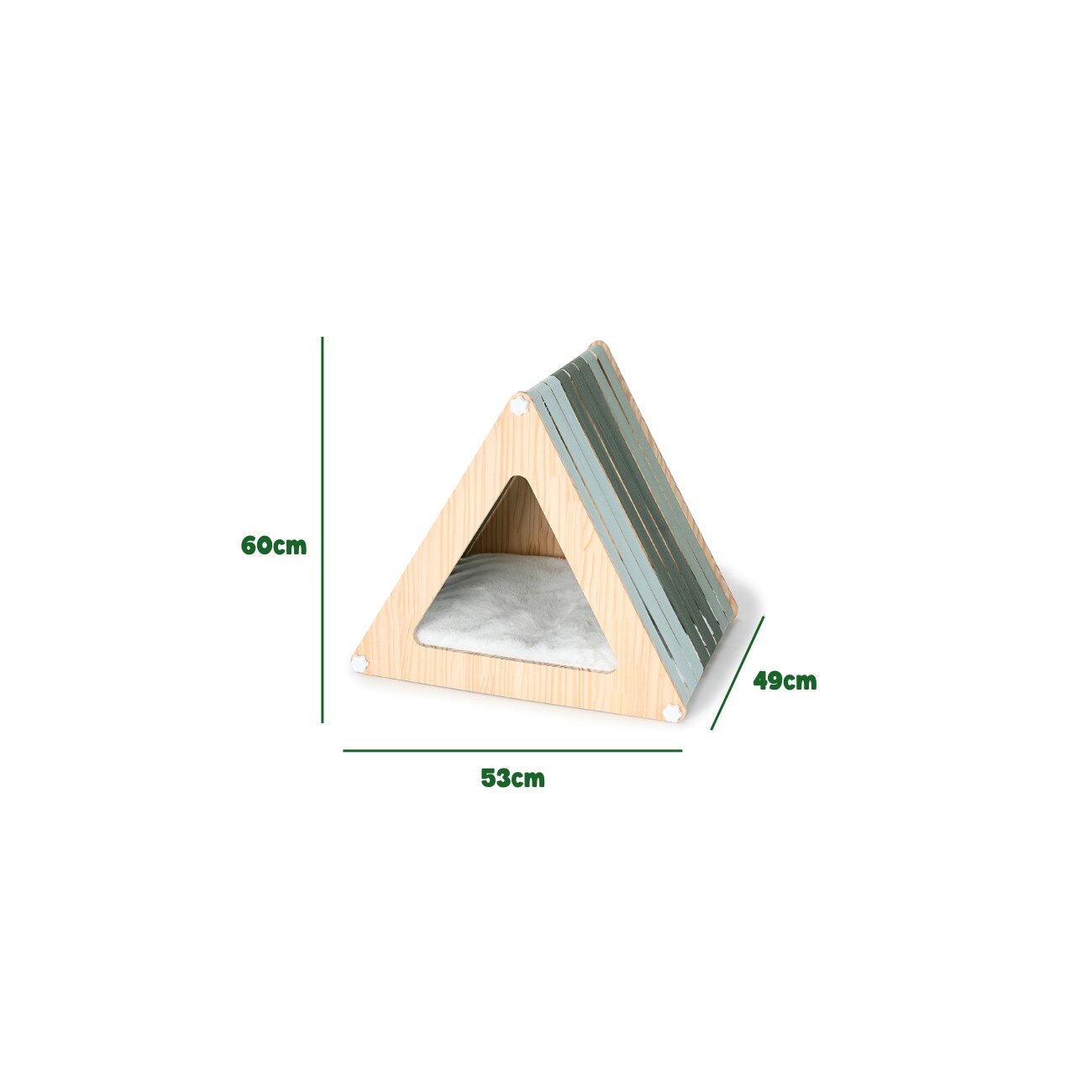 MORE Triangle Katzenhaus