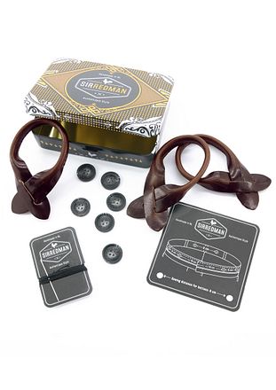 Sir Redman Bretels Combi Pack Sposo Stiloso Burgundy SR20221 kopen