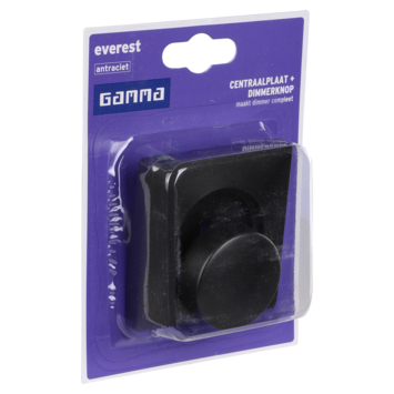 GAMMA Everest Centraalplaat Dimmer Antraciet
