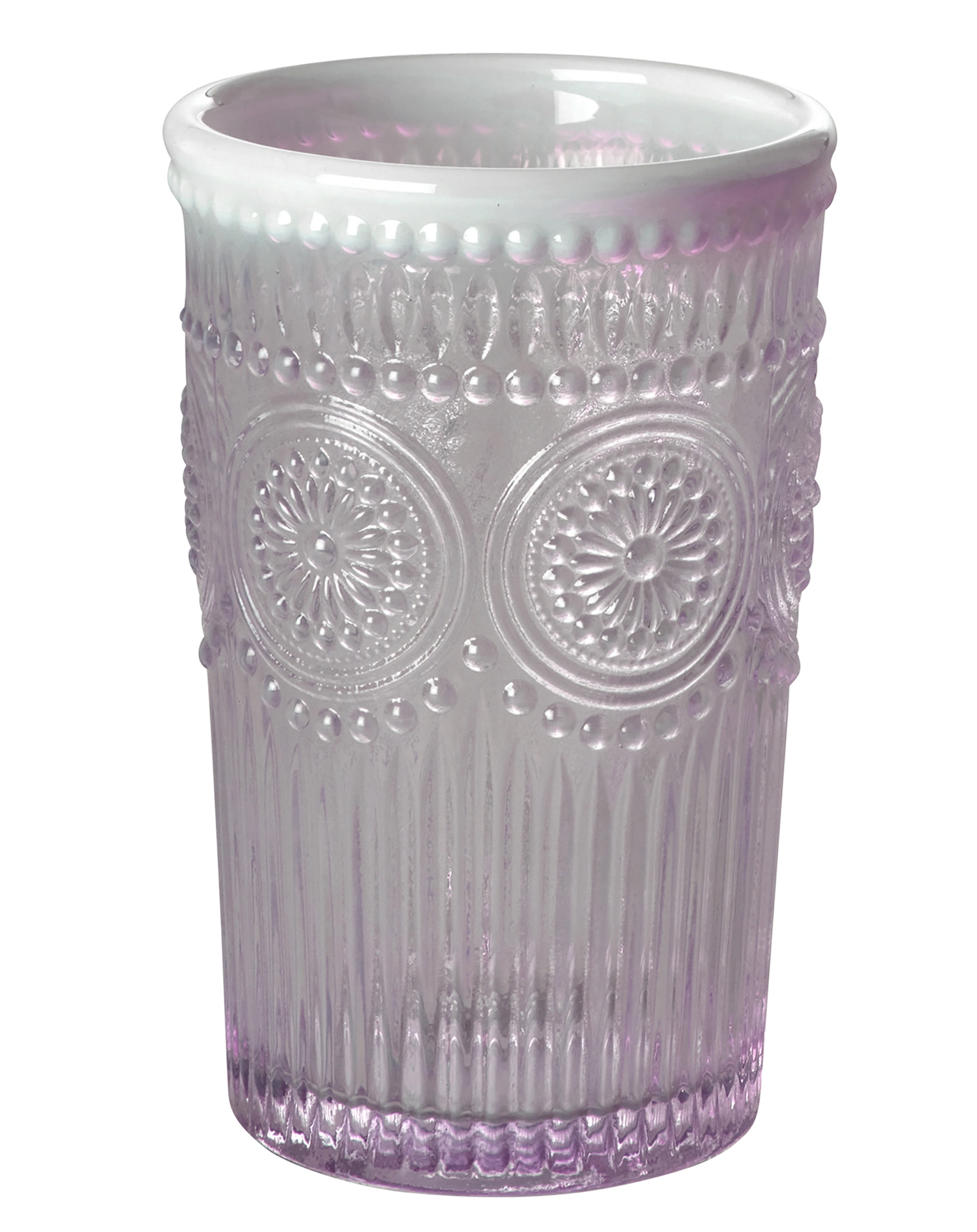 Trinkglas DRINKING MILKY (430ml) in purple