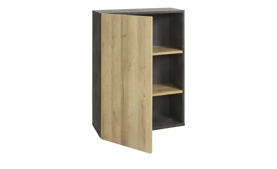 Aktenschrank Chiemsee 110 cm Steingrau, Eiche (Nachbildung)