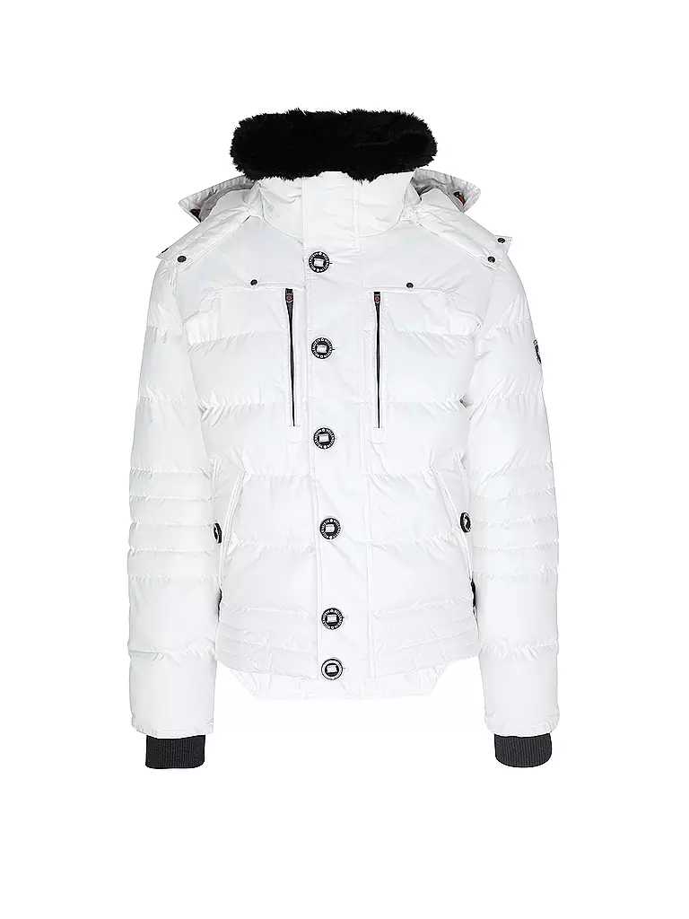 WELLENSTEYN Steppjacke weiss