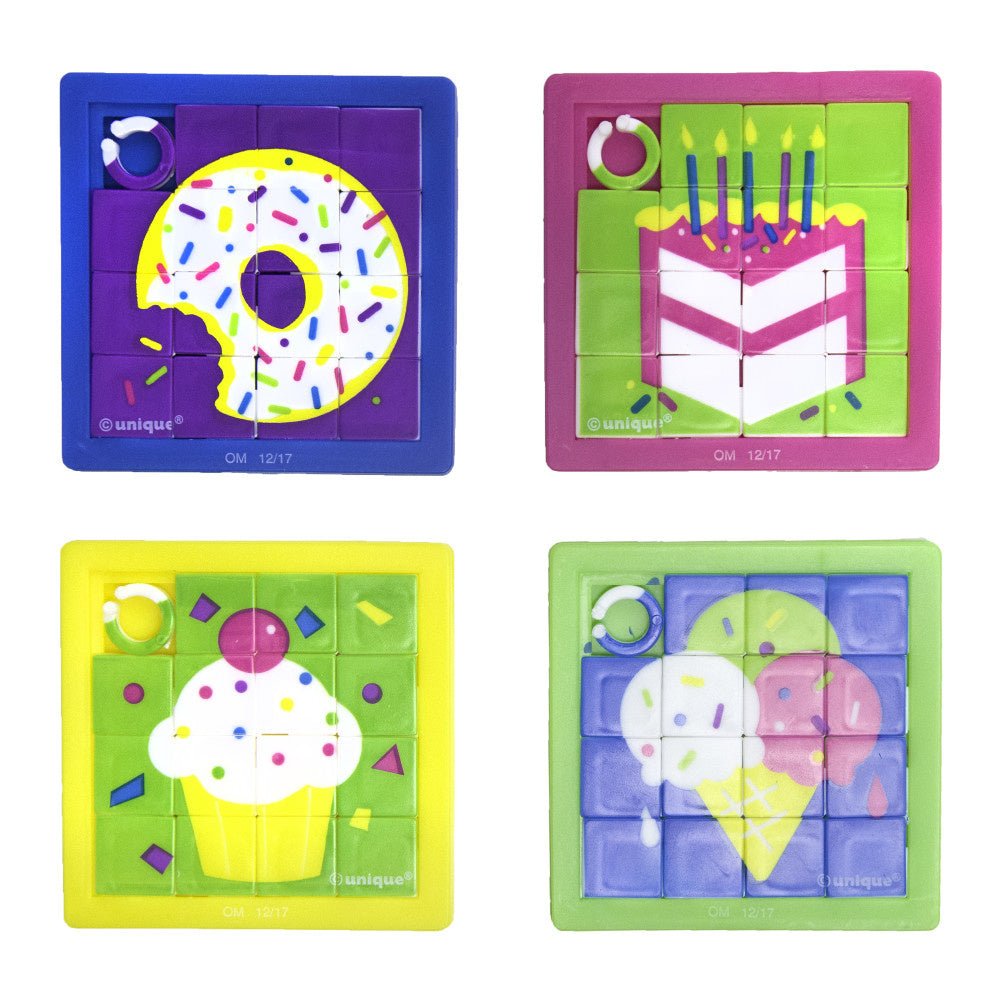 Uitdeelcadeautjes Schuifpuzzels 6cm 10st