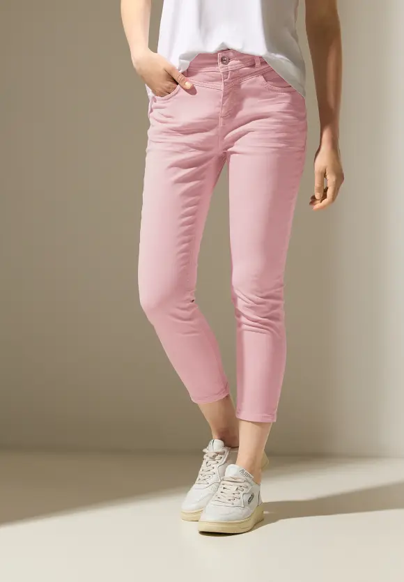 Slim Fit Jeans - light berry soft washed