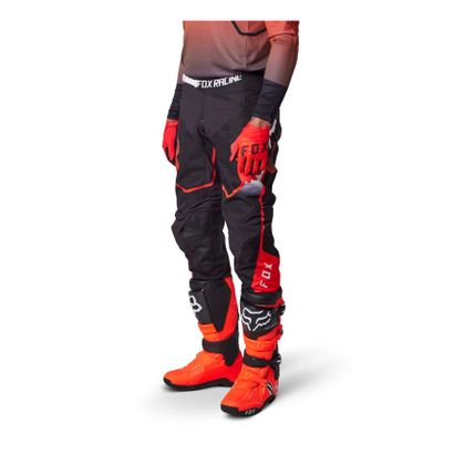 Pantalon cross Fox 360 VIZEN 2024 - Rouge / Noir