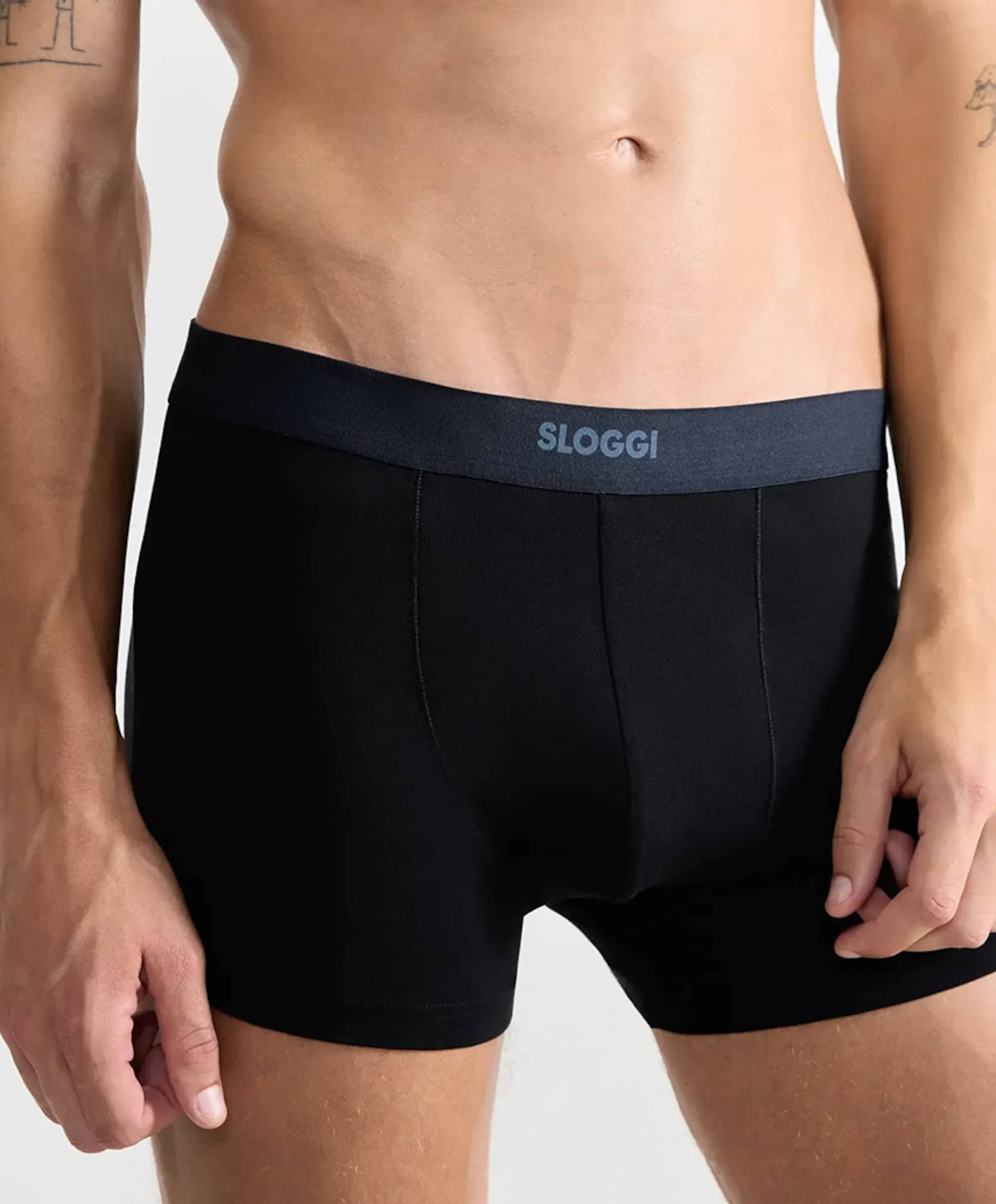 Sloggi Heren boxershort zwart