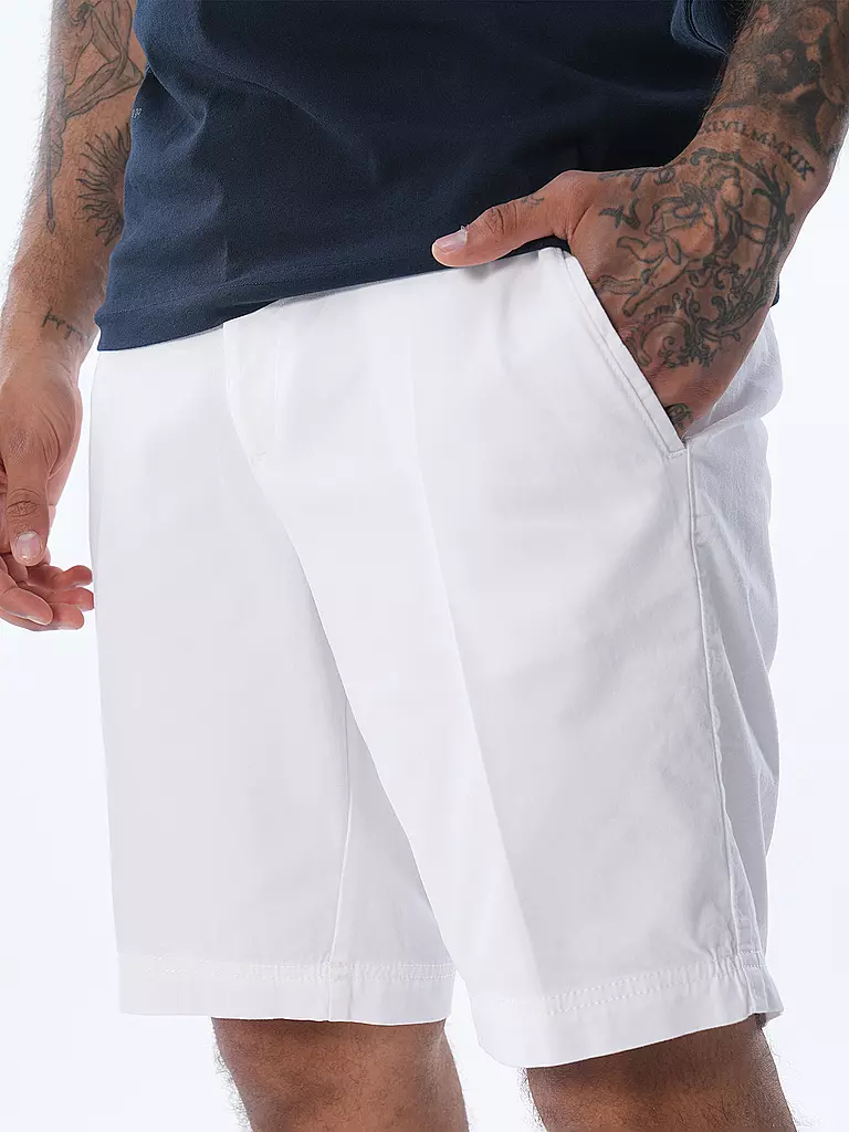 BOSS Shorts Slim Fit SLICE weiss