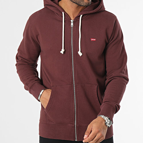 Sweat Zippé Capuche 34584 Bordeaux