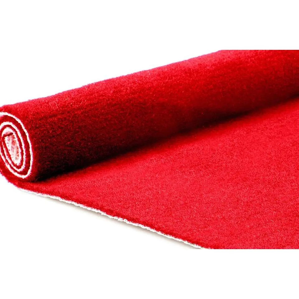 Tapijt loper Dakar - Breedte 200 cm - 5 mm dik - Rood