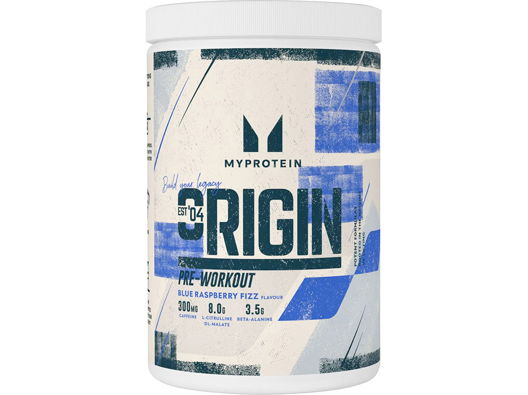 PRÉ-TREINO MYPROTEIN ORIGIN FRAMBOESA 600G