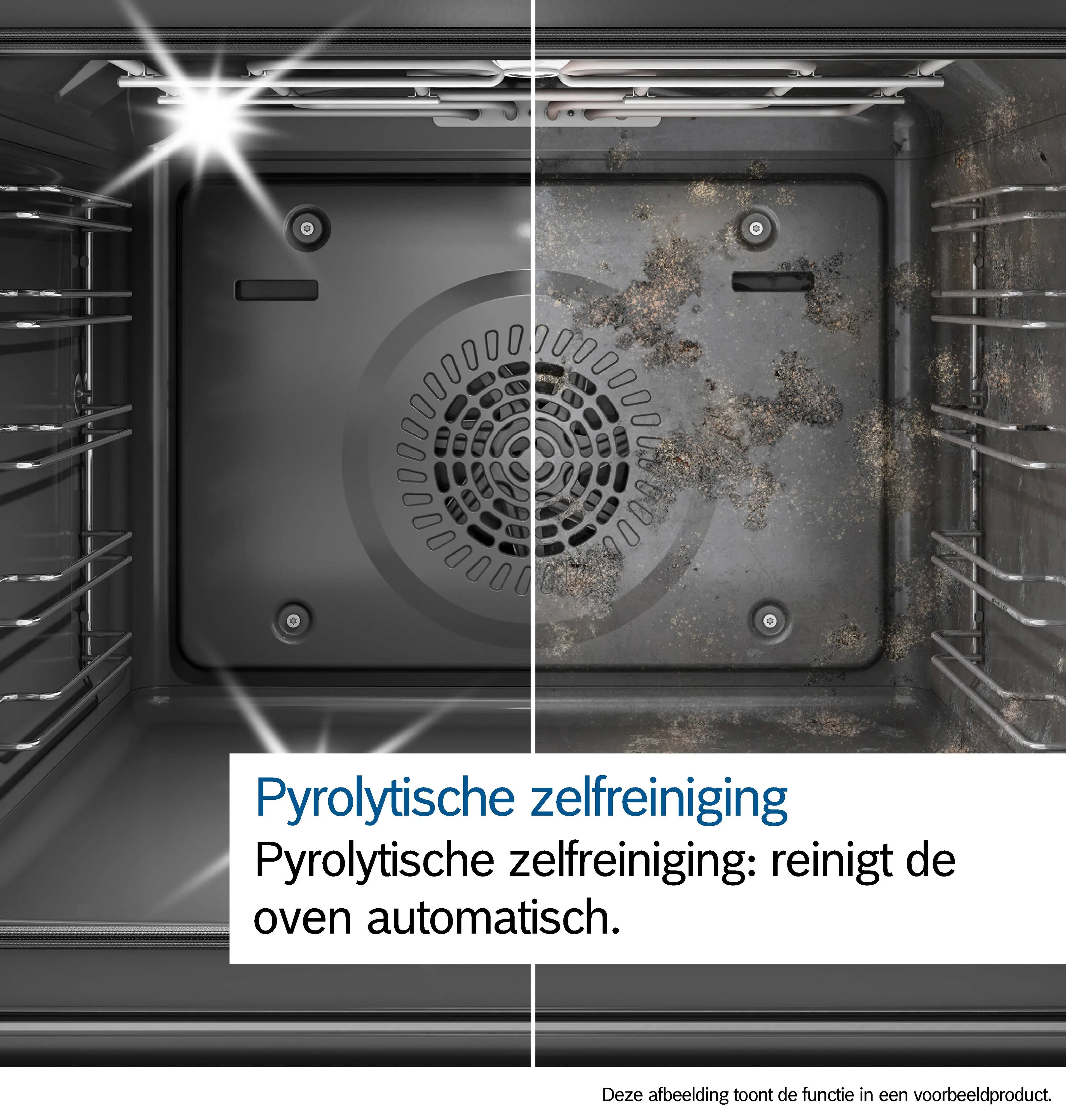 Serie 8 Compacte bakoven 60 x 45 cm Zwart