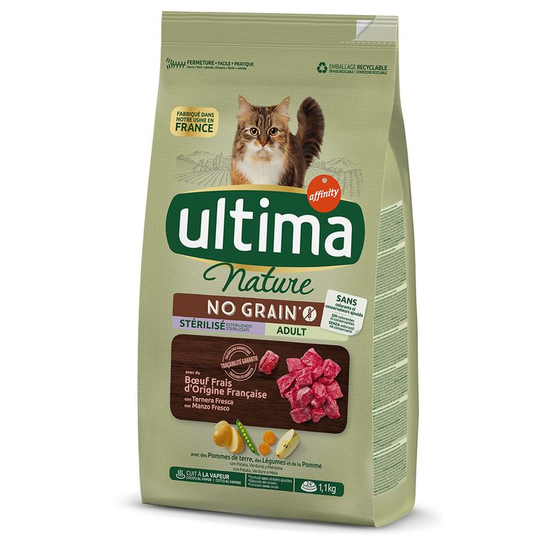 Ultima Nature No Grain Sterilisé bœuf