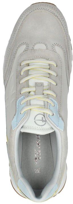 Tamaris Sneakers Laag licht grijs