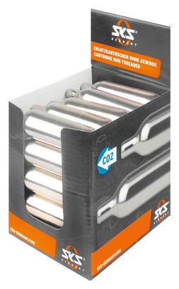 Lot 25 Cartouches de CO2 SKS 25 pièces sans filetage pour airchamp pro 16 G