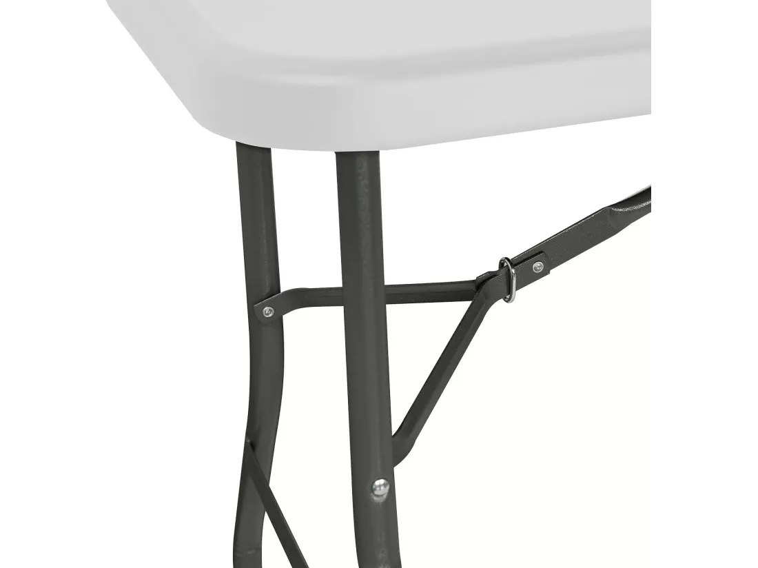 MegaPack 10 Tables Pliantes 180cm Rectangulaire Blanc Traiteur 7house