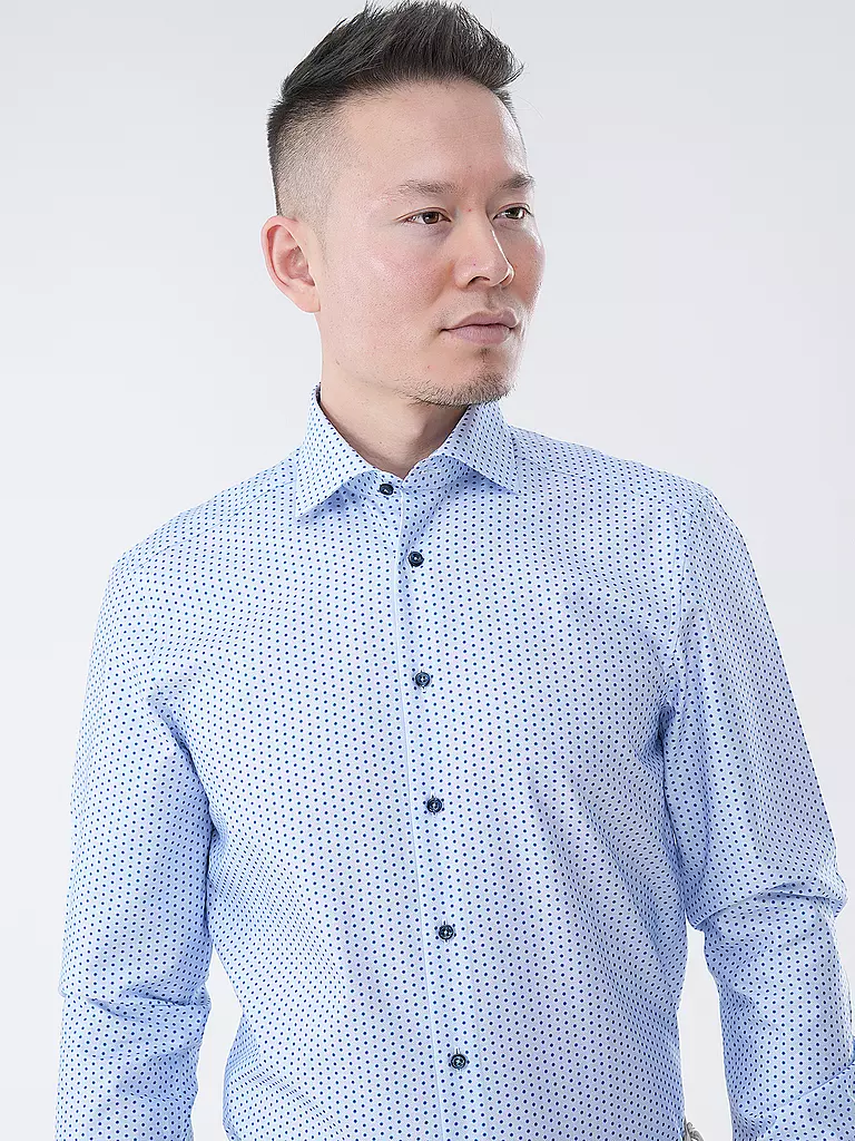 STENSTRÖMS Hemd Slim Fit hellblau
