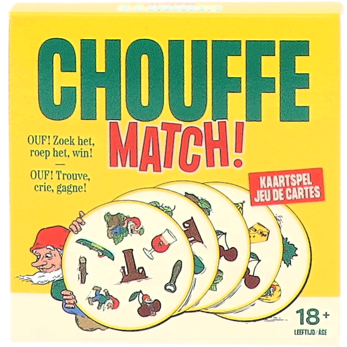 KOOPJE: Chouffe Viltjes Kunststof Spel