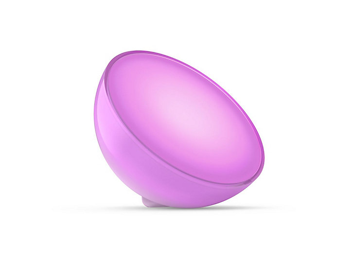 Lampe à poser dimmable Bluetooth Philips Hue IP20 Demi sphère 530lm 6W multicolore