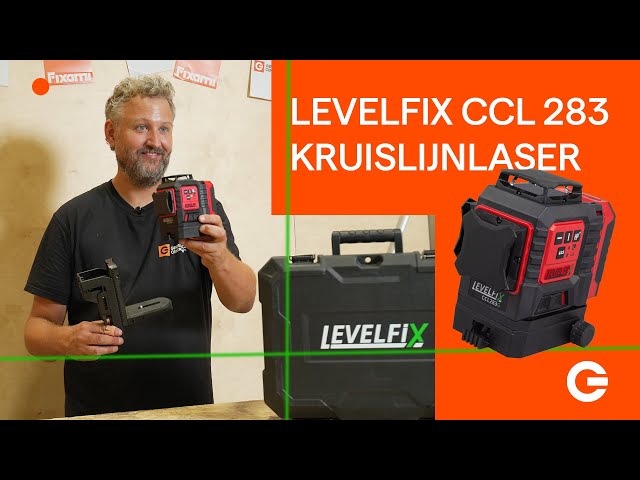 Levelfix CCL283G 3D Kruislijnlaser - Groen - 30m