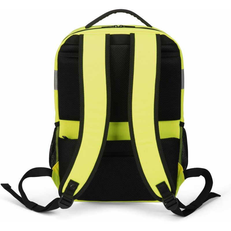 DICOTA P20471-17 sac à dos Noir, Gris, Jaune Polyéthylène téréphtalate recyclé (rPET)