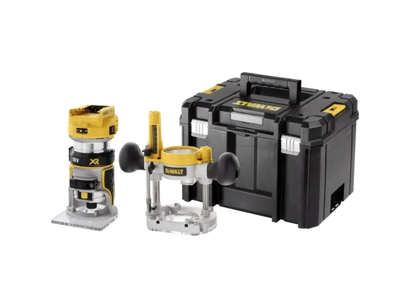 DeWALT DCW604NT-XJ - Dyk/fast base-router 8 mm - SOLO