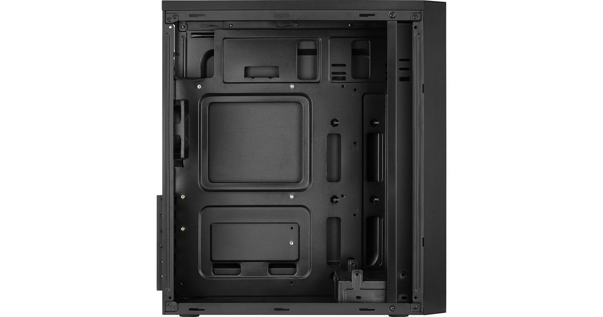 AerocoolCS-1103 midi tower behuizing  (Zwart | 3x USB-A)