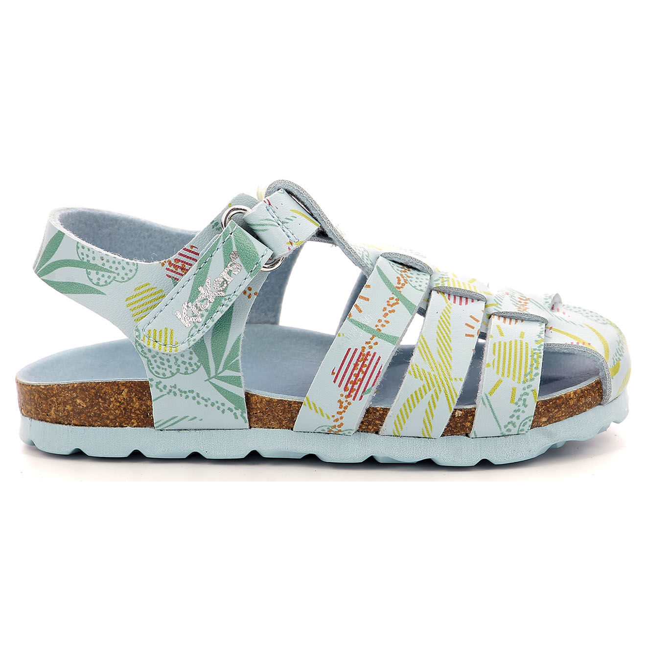 Kickers Sandales Summertan bleu clair/sunshine