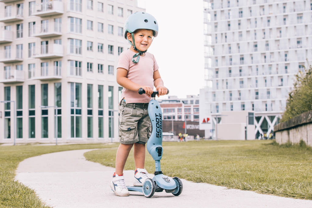 Super mooie scoot en ridestep Highwaykick 1 - Steel